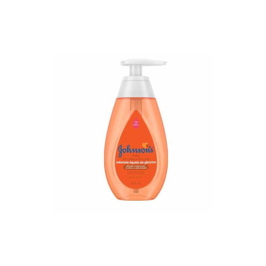 SABONETE LIQUIDO JOHNSONS BABY GLICERINA 200ML VALIDADE 03/2026
