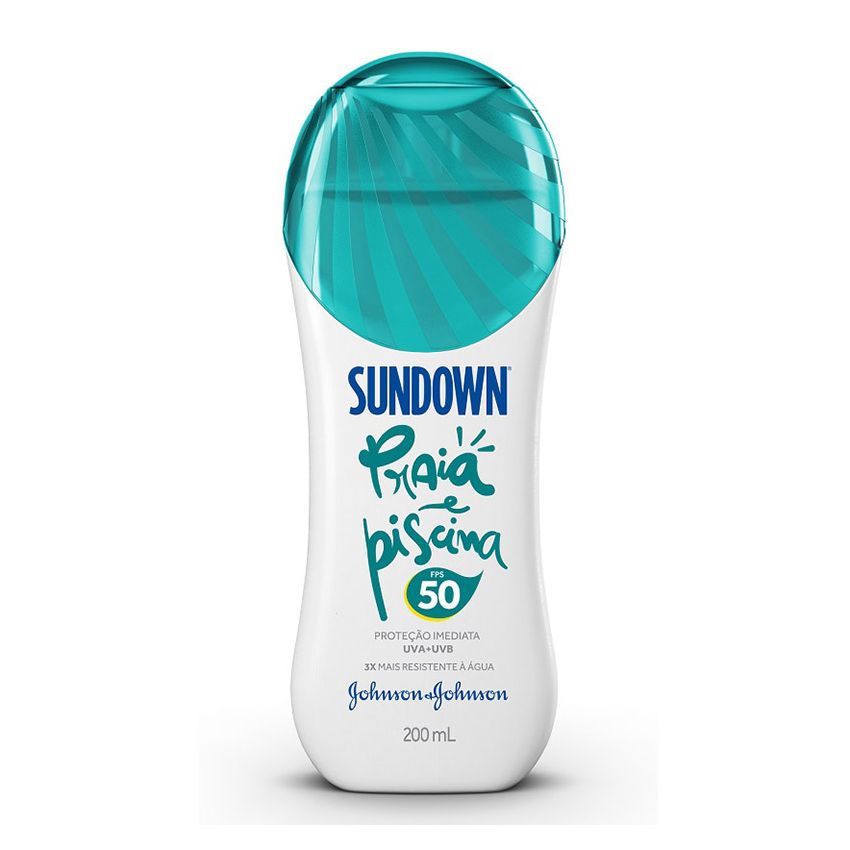PROTETOR SOLAR SUNDOWN PRAIA E PISCINA FPS50 200ML 