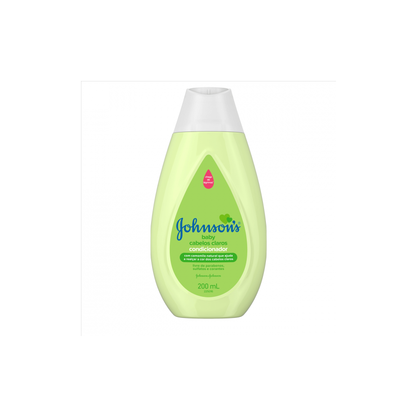 CONDICIONADOR JOHNSON'S CABELOS CLAROS COM 200ML