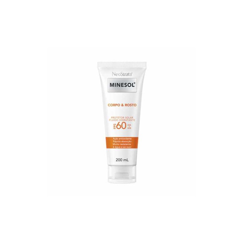 MINESOL CORPO E ROSTO FPS60 200ML
