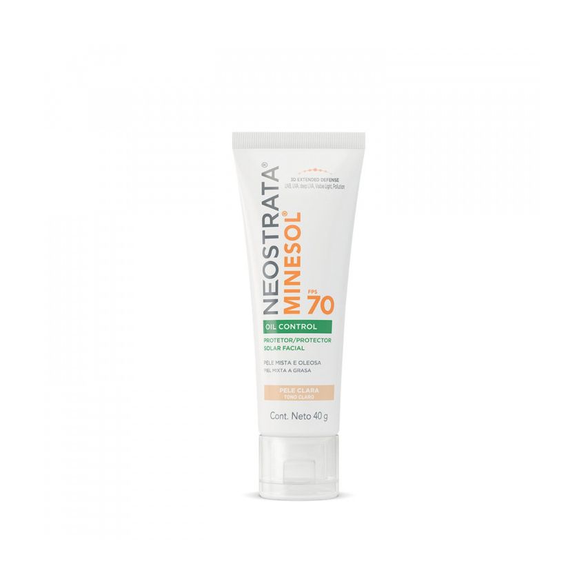 MINESOL PROTETOR SOLAR NEOSTRATA OIL CONTROL FPS70 CLARA 40G
