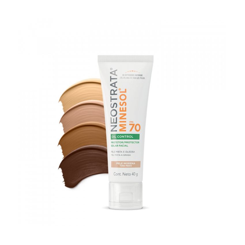 MINESOL PROTETOR SOLAR NEOSTRATA OIL CONTROL FPS70 MORENA40G