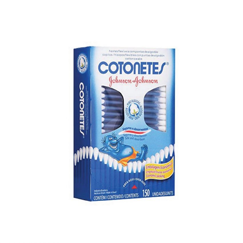 COTONETES JOHNSON&JOHNSON COM 150 UNIDADES