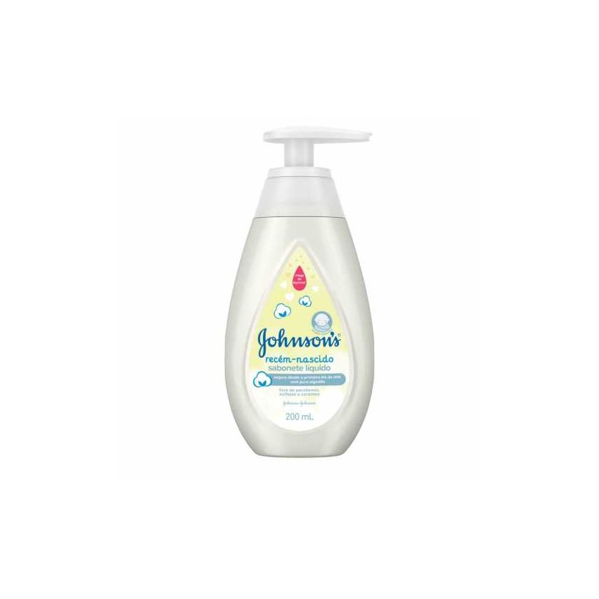 SABONETE LIQUIDO JOHNSONS-RECÉM NASCIDO 200ML
