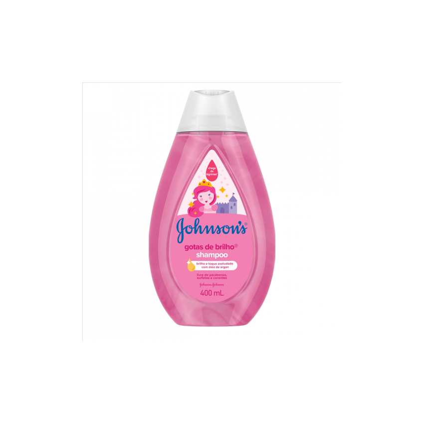 SHAMPOO JOHNSON'S BABY GOTAS DE BRILHO 400ML