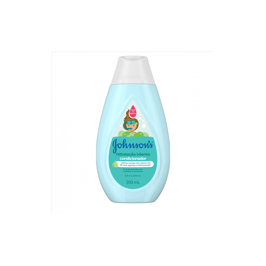 CONDICIONADOR JOHNSON'S HIDRATAÇÃO INTENSA COM 200ML