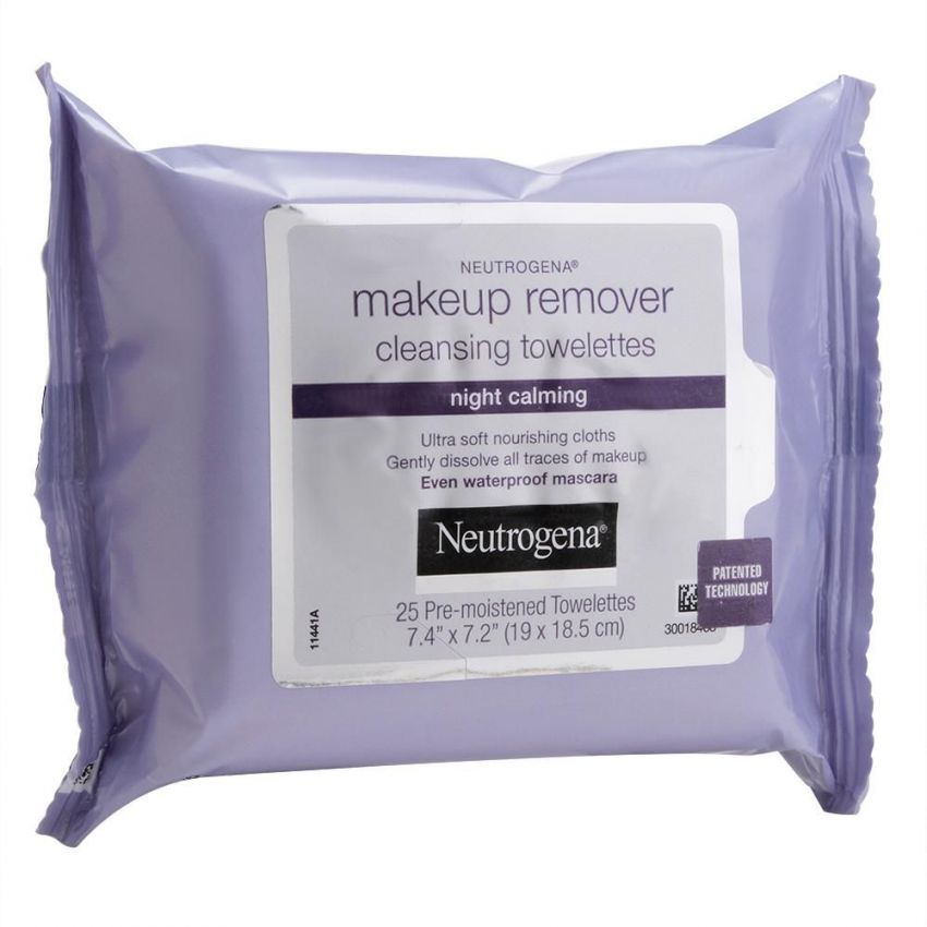 LENÇO NEUTROGENA MAKEUP REMOVER 25 UNIDADES