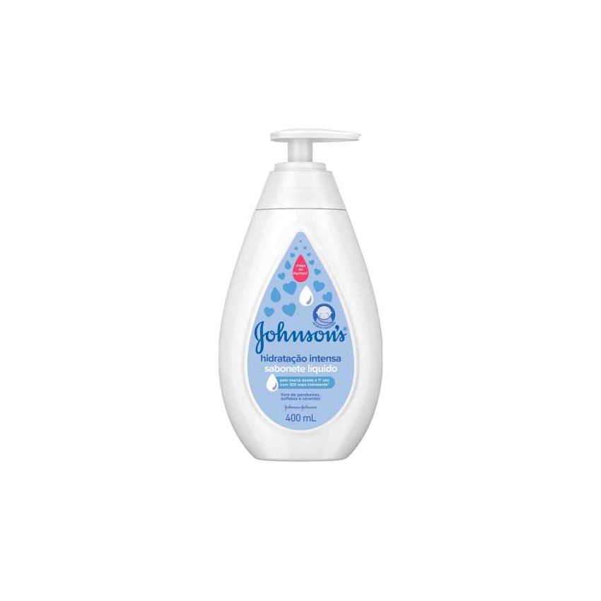 SABONETE LÍQUIDO JOHNSON´S BABY HIDRATAÇÃO INTENSA 400ML