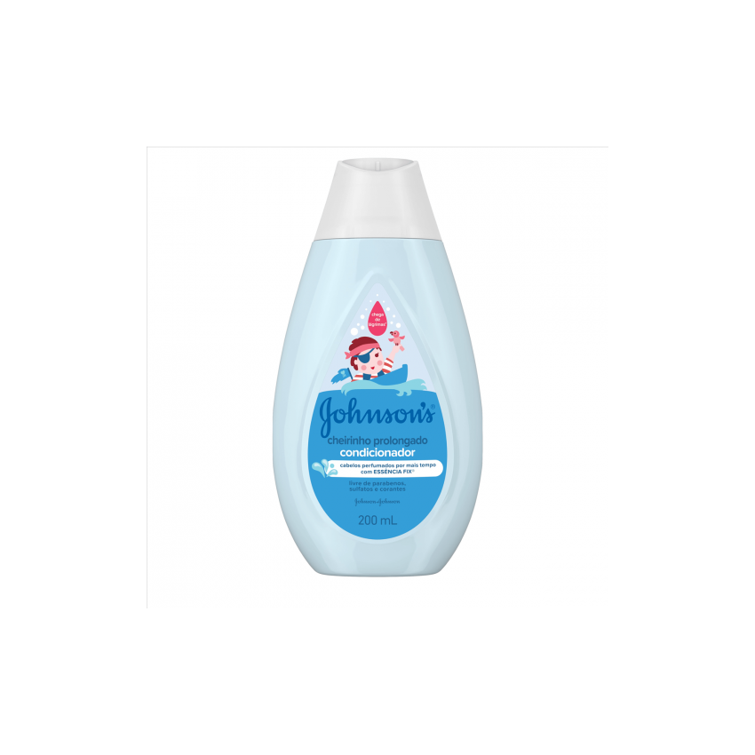 CONDICIONADOR JOHNSON'S CHEIRINHO PROLONGADO COM 200ML