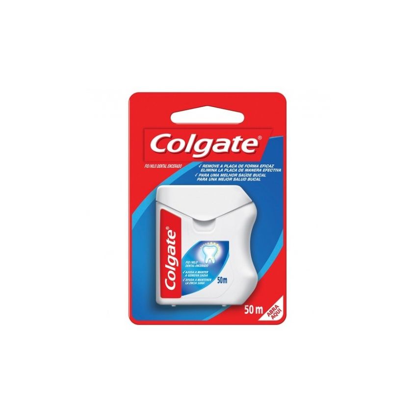 FIO DENTAL ENCERADO COLGATE 50M