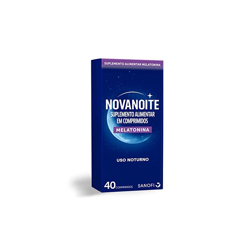NOVANOITE MELATONINA 0,2MG COM 40 COMPRIMIDOS 