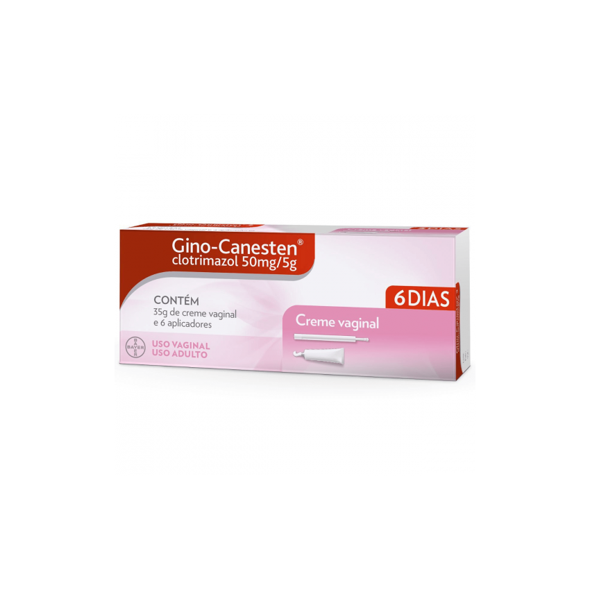 GINO CANESTEN 1% CREME VAGINAL + 6 APLICADORES