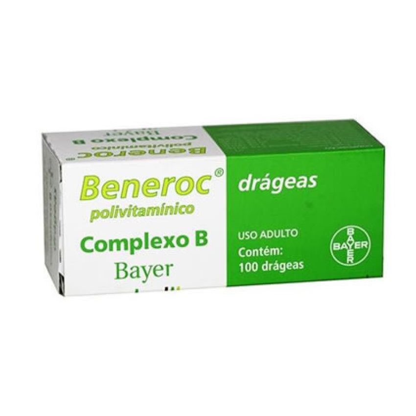 BENEROC COM 100 DRAGEAS BAYER