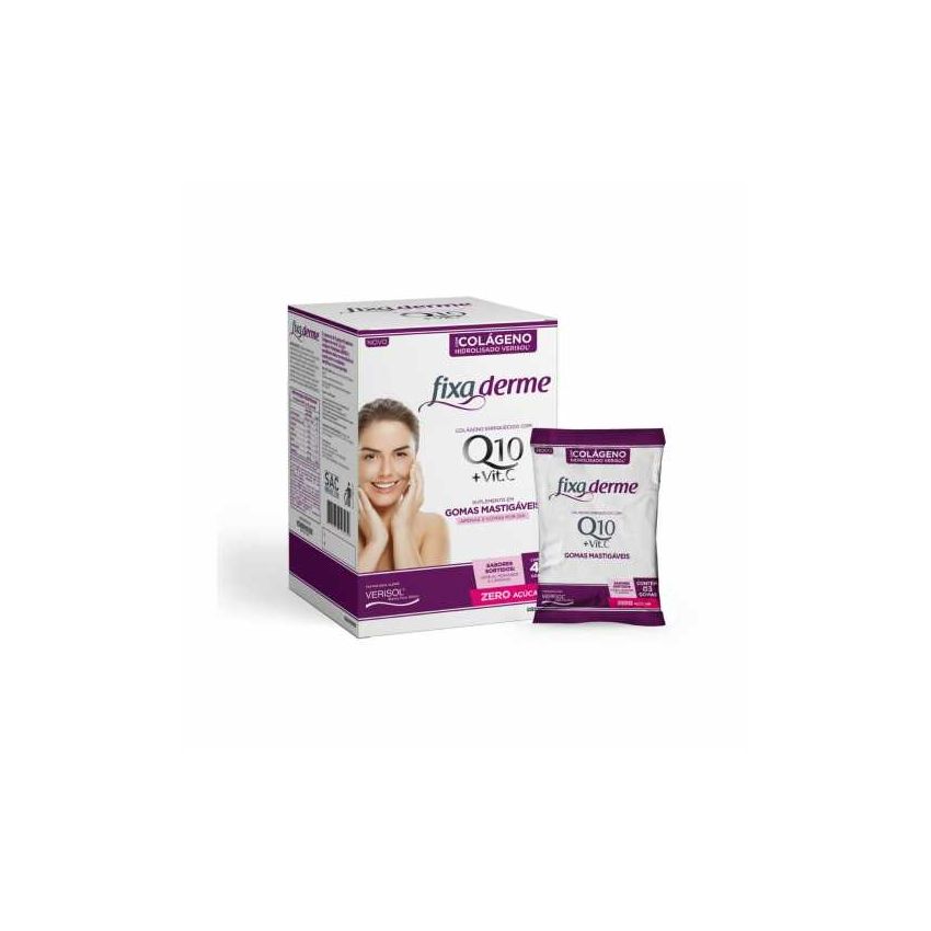 FIXA DERME COLAGENO Q140+VIT C COM 15 SACHES