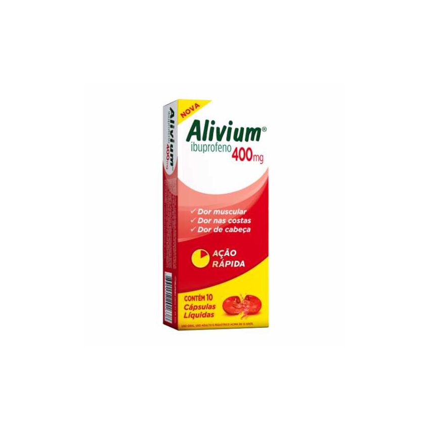 ALIVIUM 400MG COM 10 CÁPSULAS