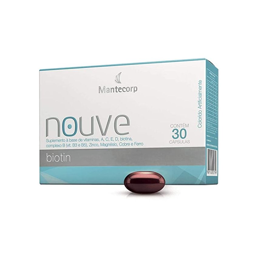 NOUVE BIOTIN COM 30 CÁPSULAS