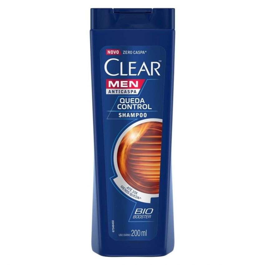 SHAMPOO CLEAR ANTICASPA QUEDA 200ML - VALIDADE 03/2026