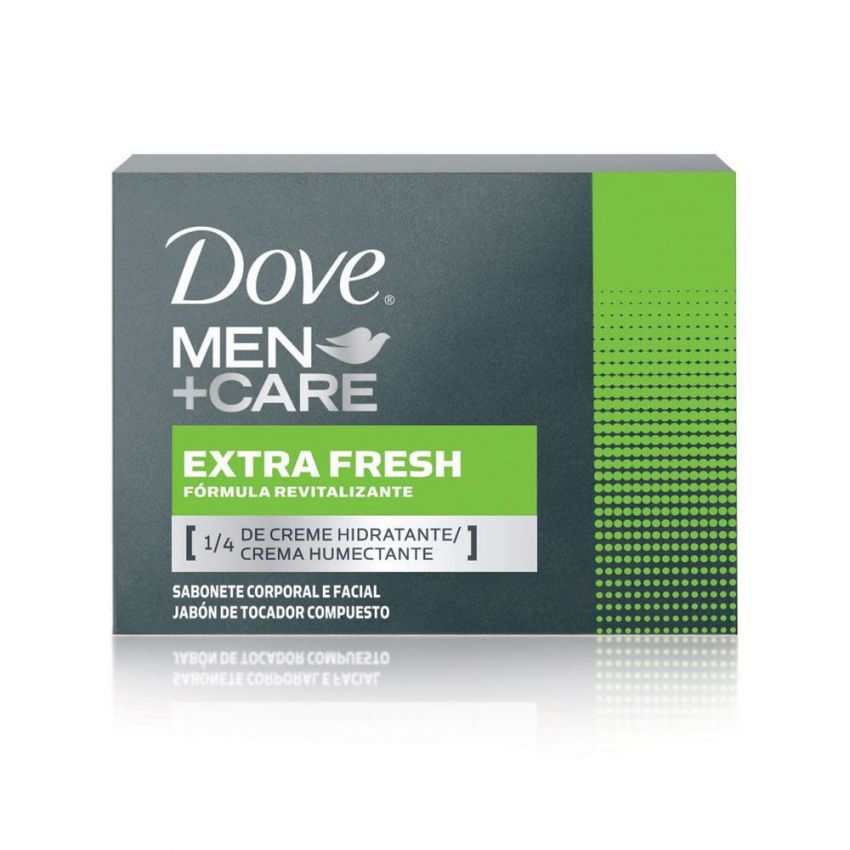 SABONETE EM BARRA DOVE MEN+CARE EXTRA FRESH 90G