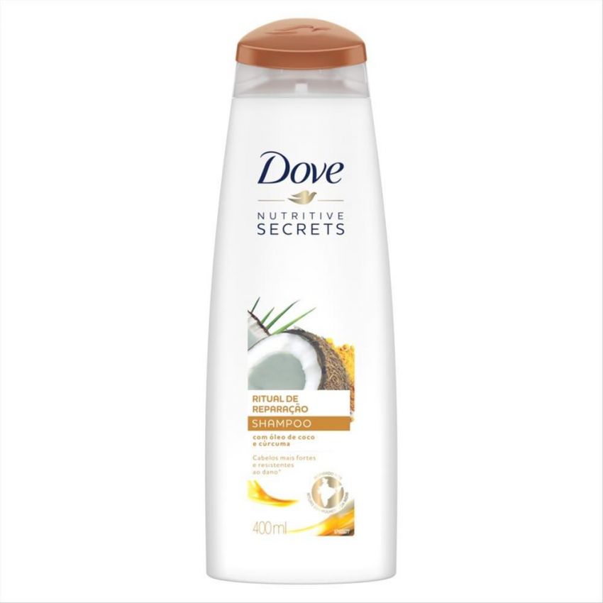 SHAMPOO DOVE RITUAL DE REPARAÇÃO OLEO DE COCO 400ML