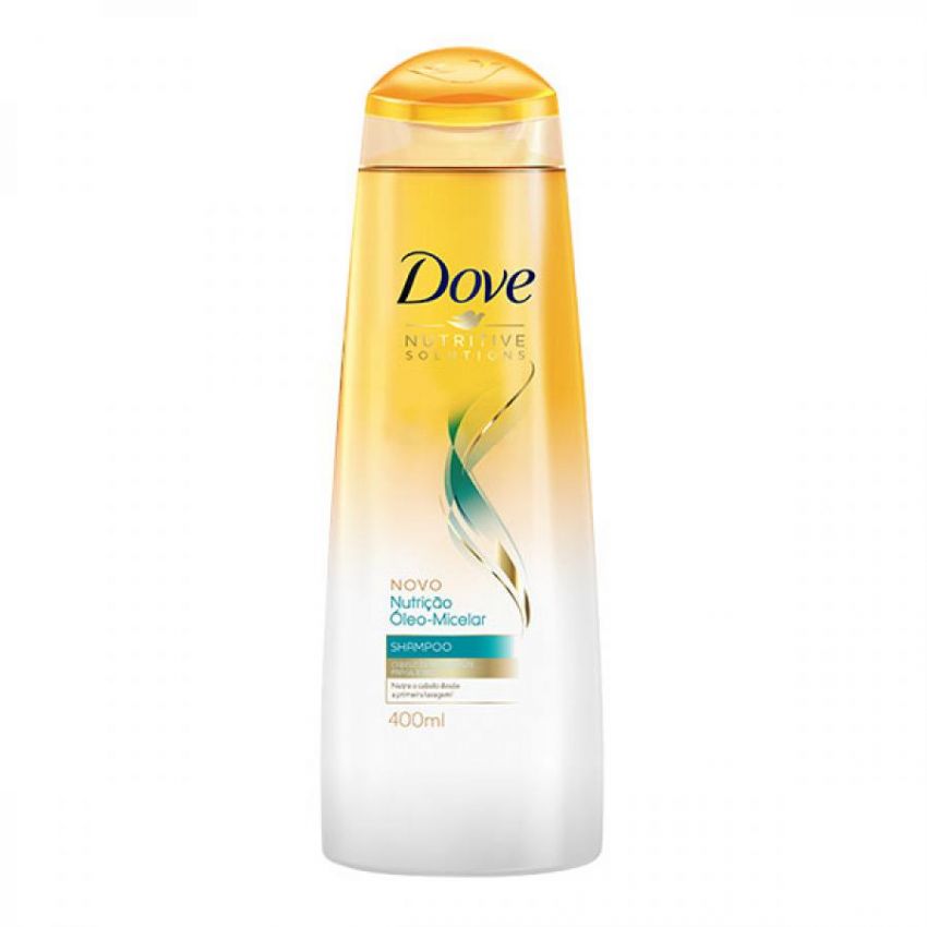 SHAMPOO DOVE NUTRIÇÃO OLEO-MICELAR 400ML