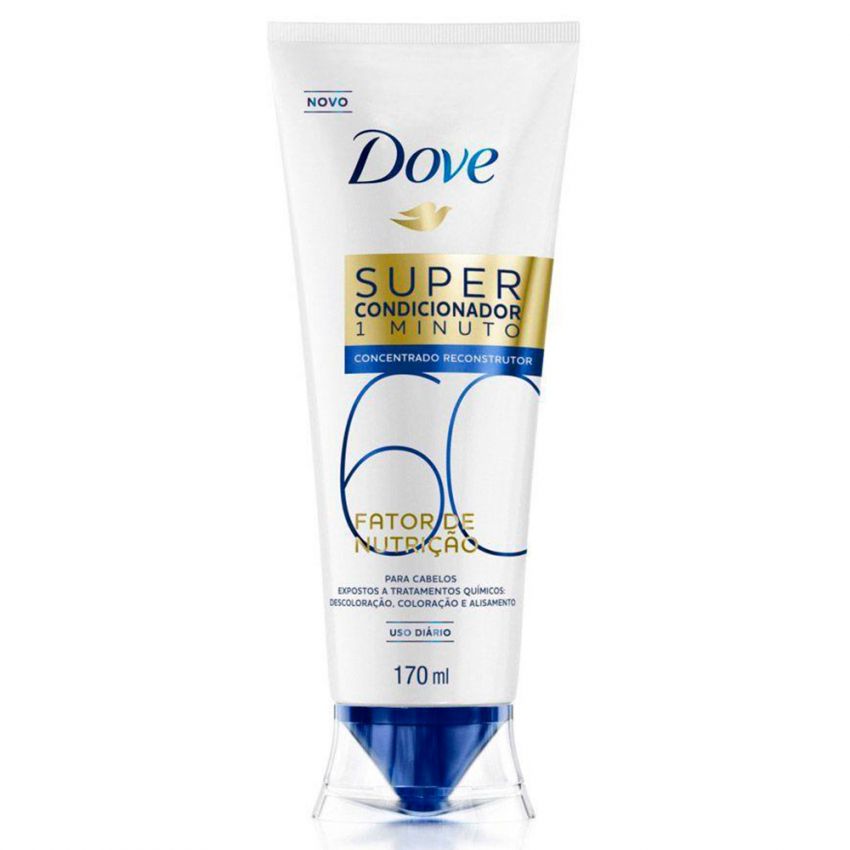 CONDICIONADOR DOVE FATOR 60 DE NUTRIÇÃO 170 ML