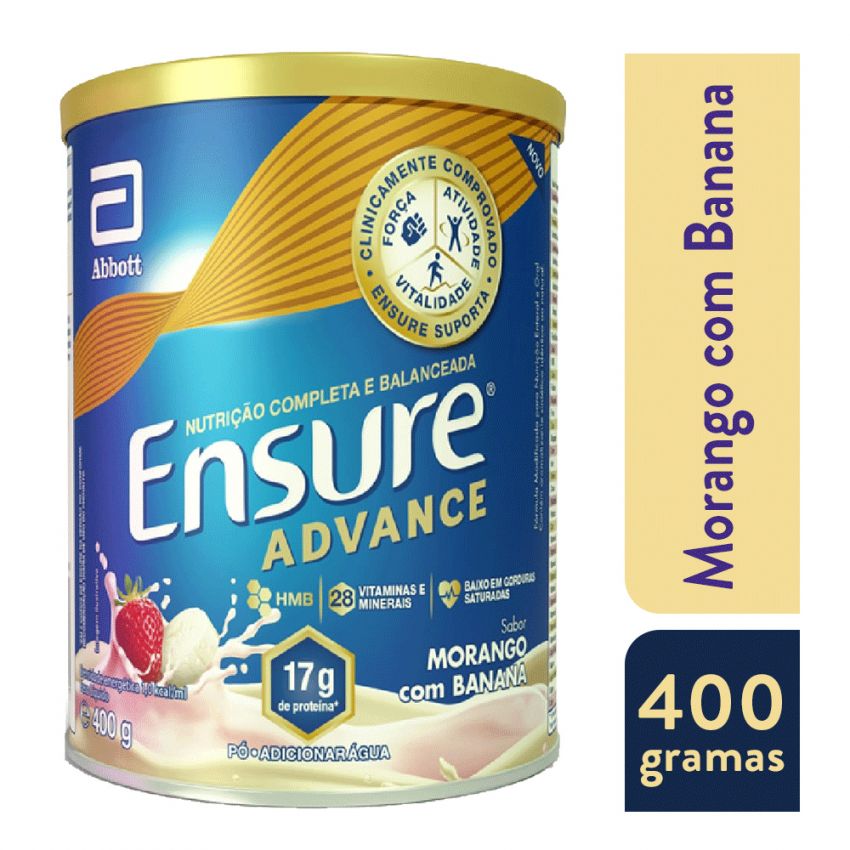 ENSURE ADVANCE SUPLEMENTOABOR MORANG E BANANA 400G 