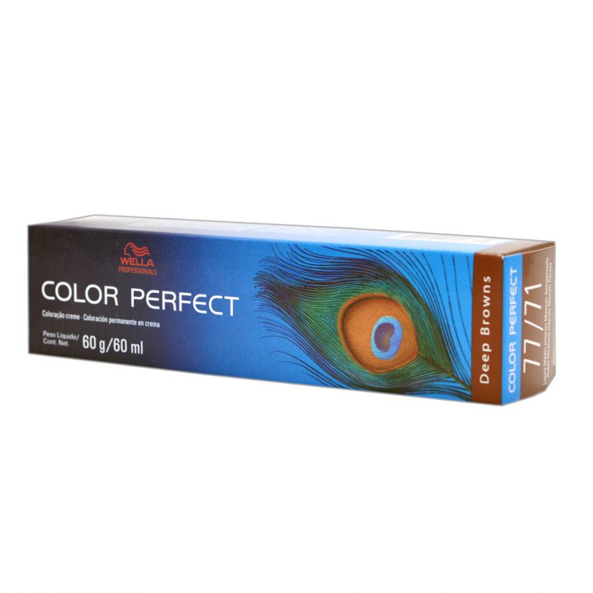 COLORAÇÃO WELLA COLOR PERFECT 77/71 60ML