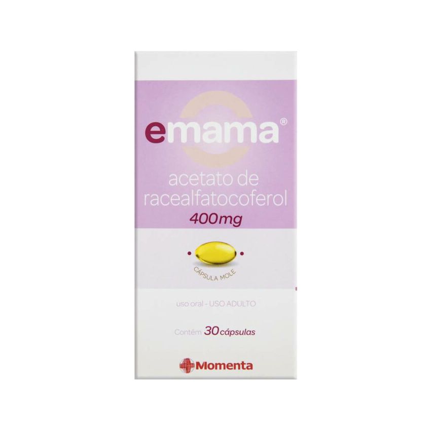 EMAMA 400MG COM 30 CAPSULAS