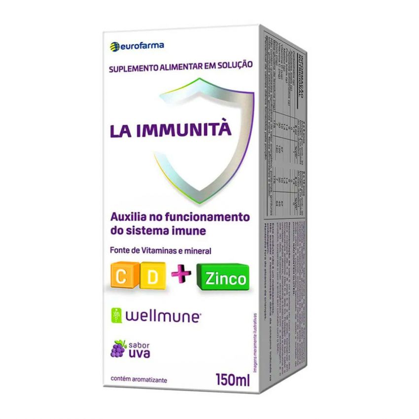 LA IMMUNITA SABOR UVA 150ML -EUROFARMA-