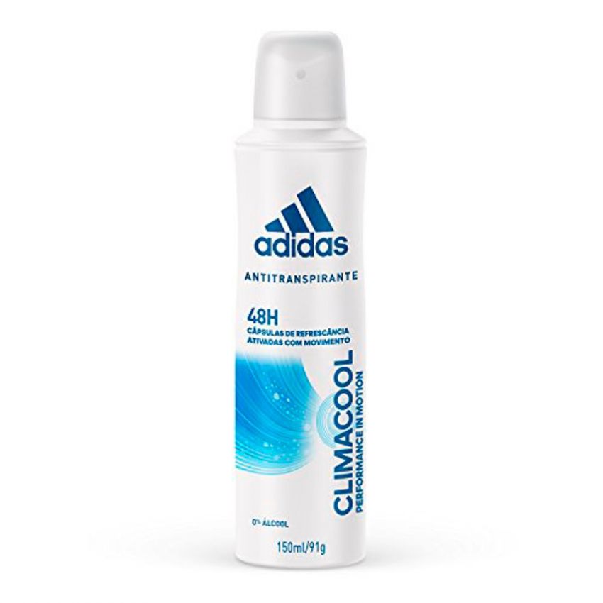 DESODORANTE AEROSOL ADIDAS FEMININO CLIMACOOL MOTION 150ML