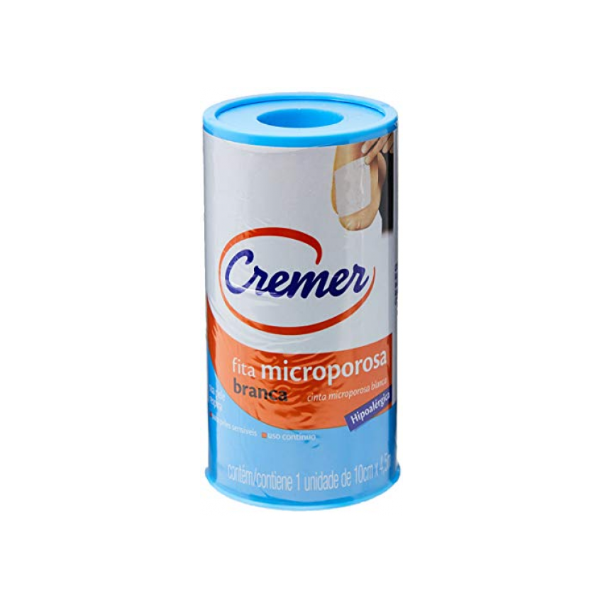 FITA MICROPOROSA 10X4,5M CREME