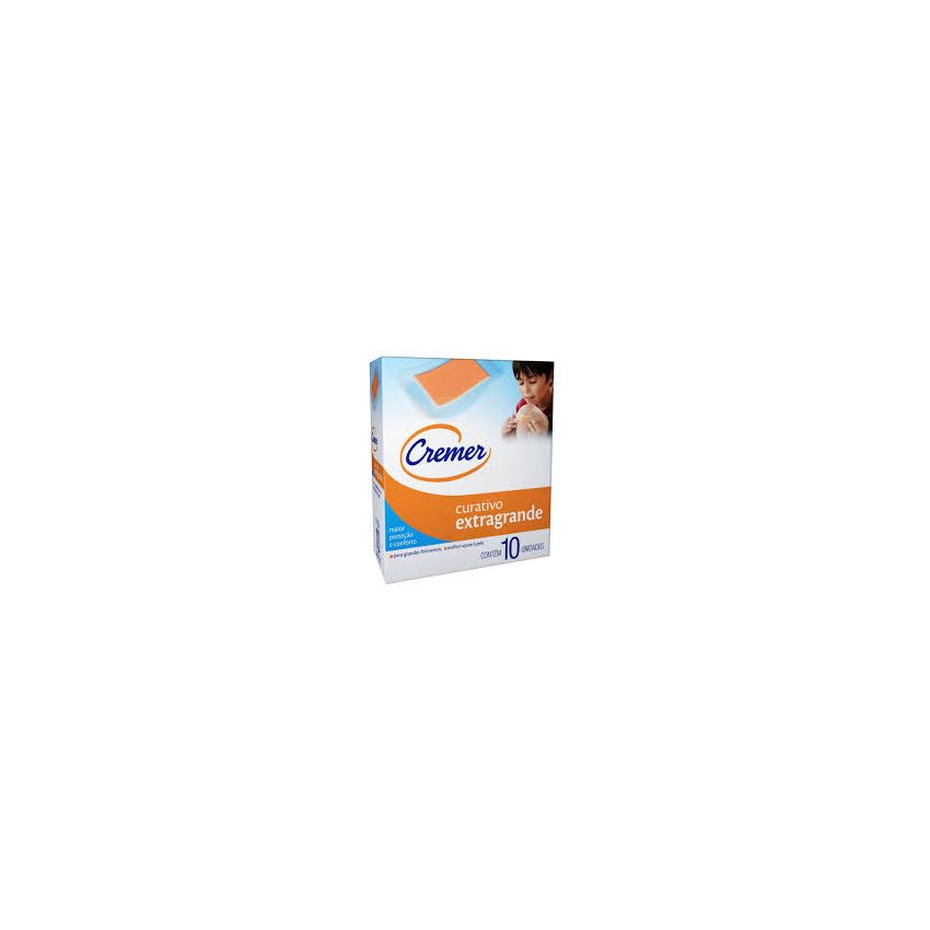 CURATIVO CREMER EXTRA GRANDE COM 10 UNIDADES