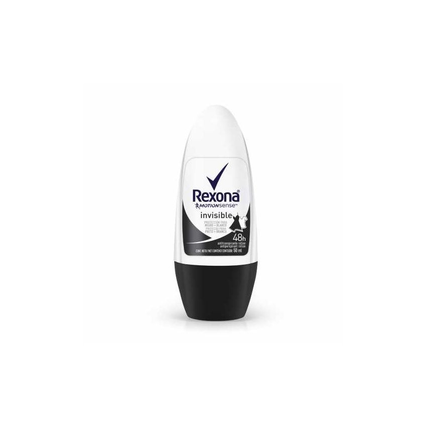 DESODORANTE ROLL-ON REXONA INVISIBLE 50ML
