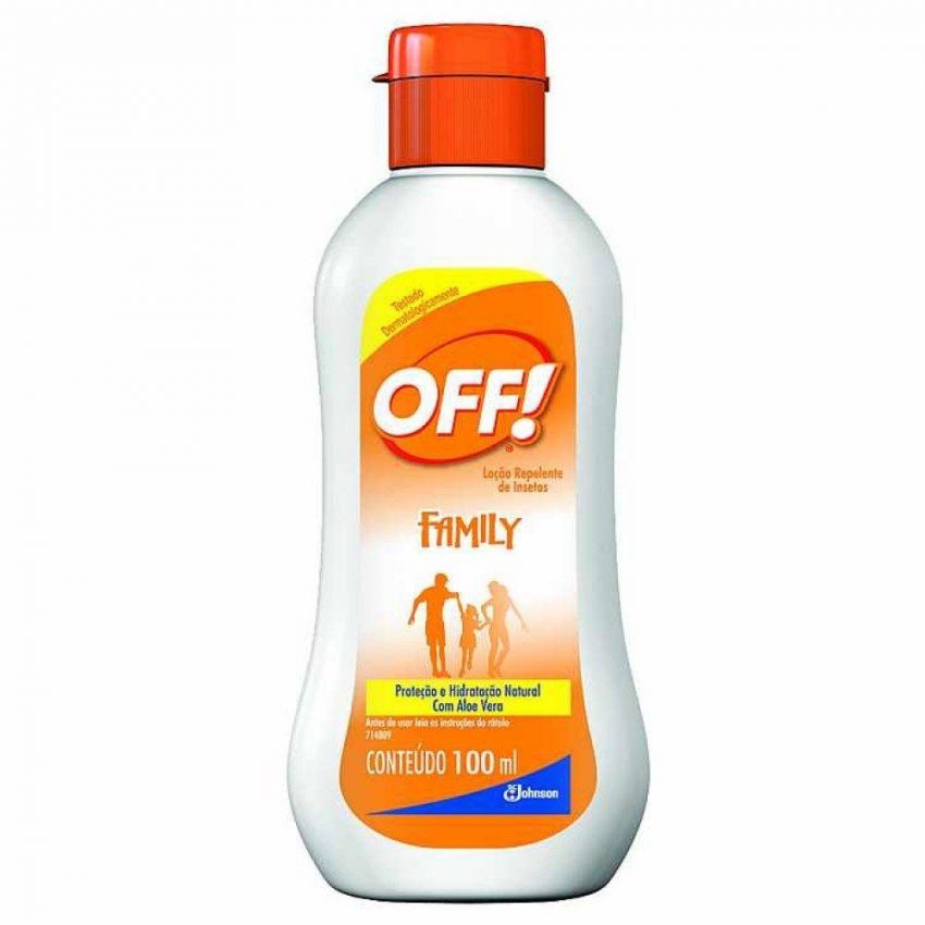 REPELENTE OFF LOÇÃO FAMILY COM 100ML 