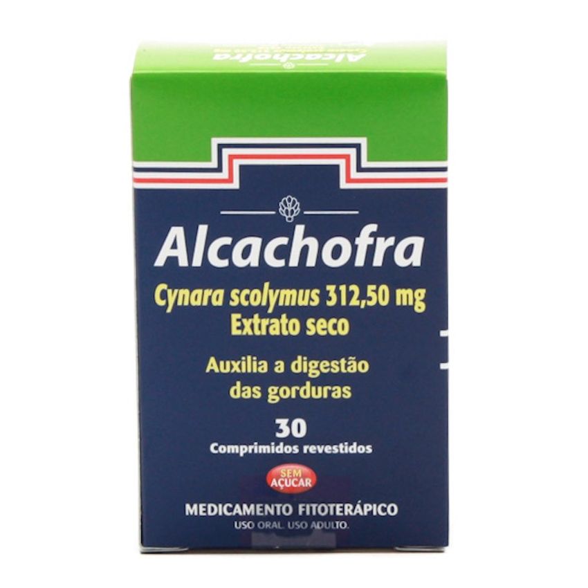 ALCACHOFRA COM 30 COMPRIMIDOS