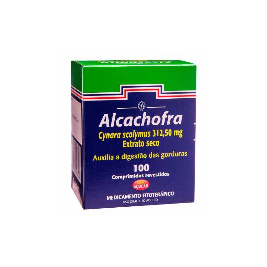 ALCACHOFRA COM 100 COMPRIMIDOS