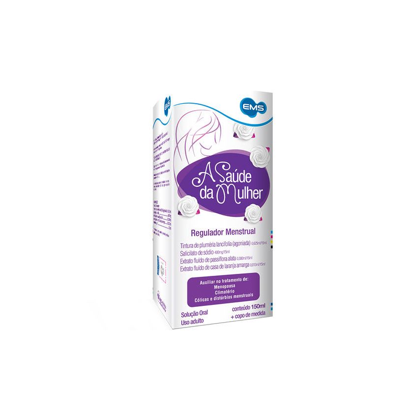 A SAUDE DA MULHER SUSPENSÃO COM 150ML-EMS-