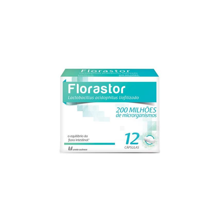 FLORASTOR COM 12 CAPSULAS