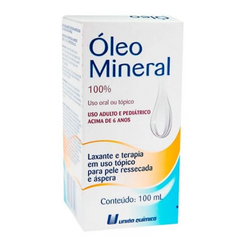OLEO MINERAL 100ML- UNIAO QUIMICA