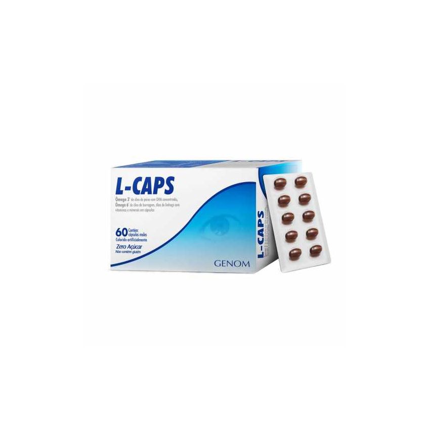 L-CAPS COM 60 CAPSULAS MOLES