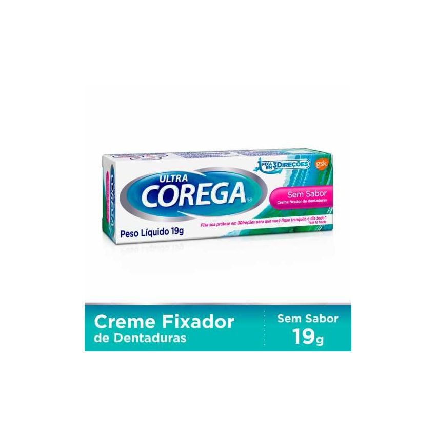 COREGA ULTRA CREME SEM SABOR 19G