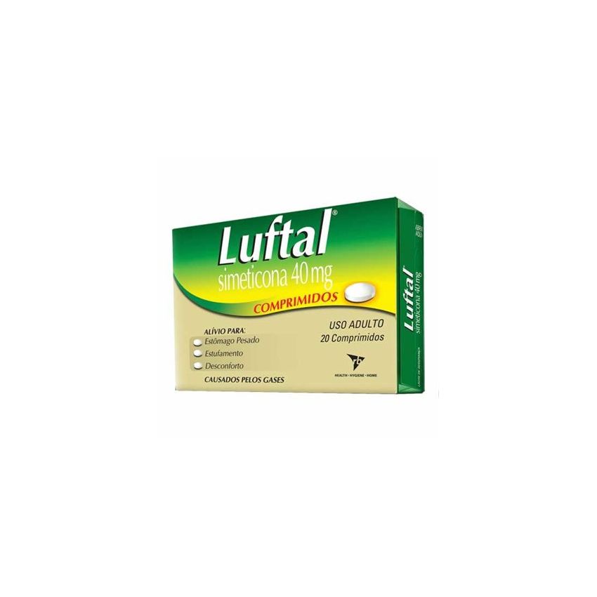 LUFTAL COM 20 COMPRIMIDOS