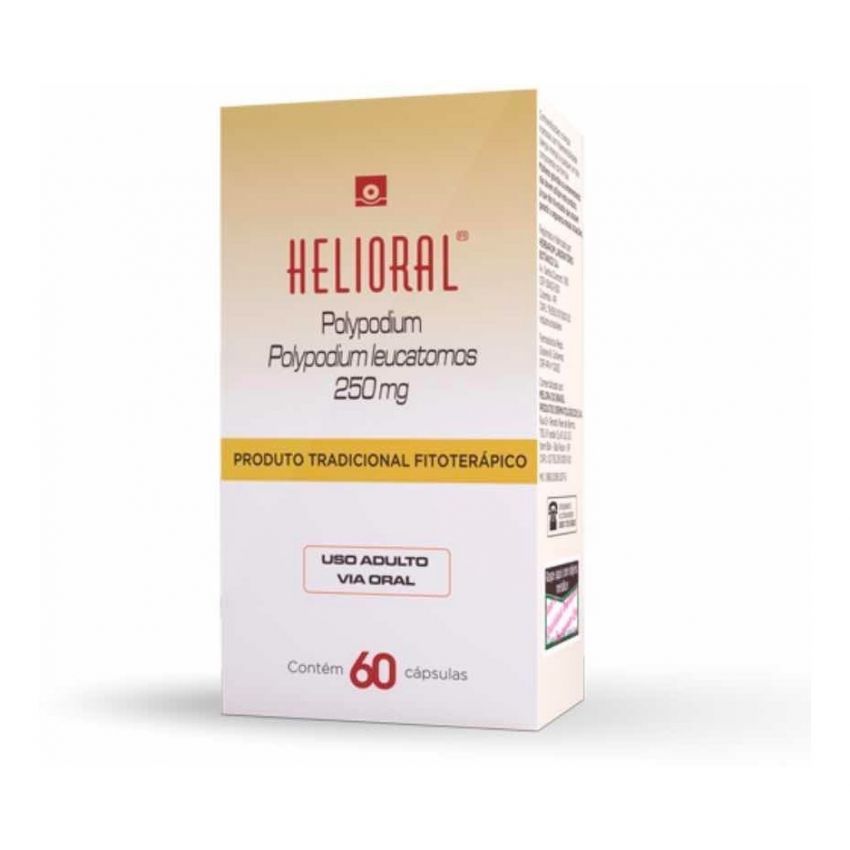HELIORAL 250MG COM 30 CÁPSULAS