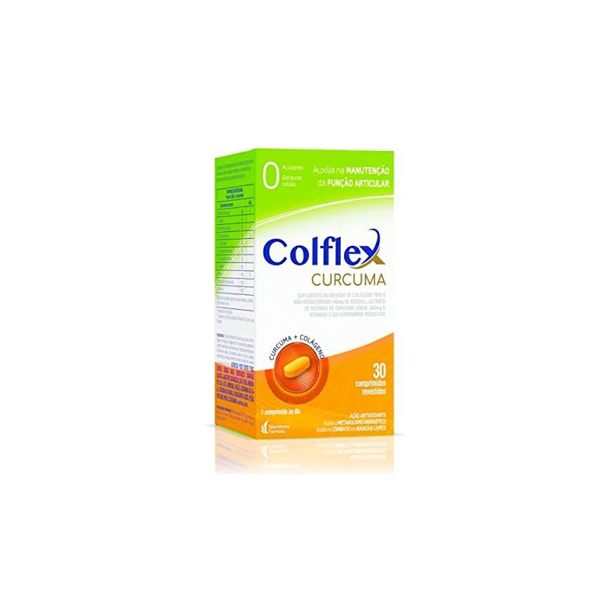 COLFLEX CURCUMA COM 30 COMPRIMIDOS