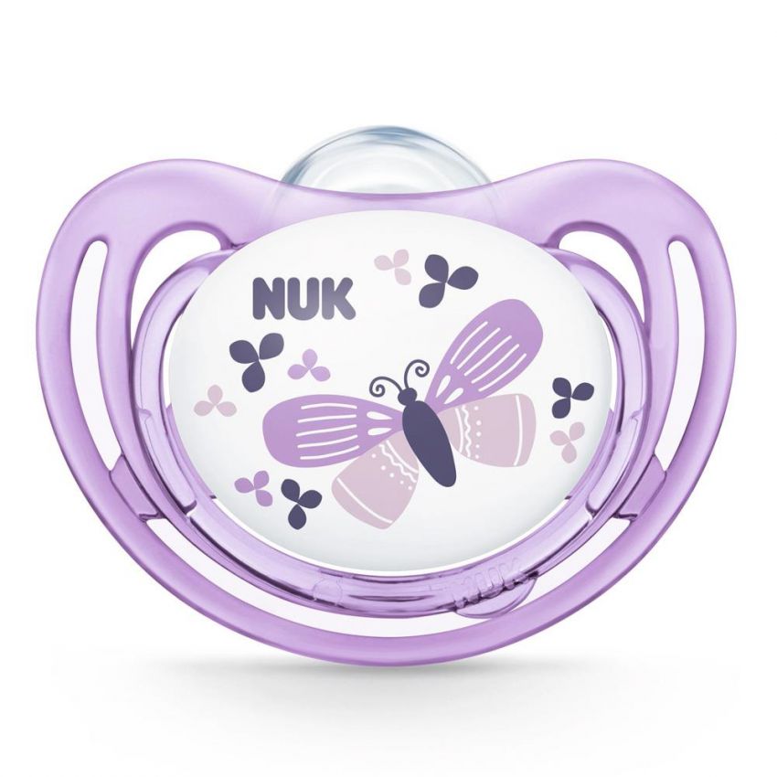 CHUPETA NUK FREESTYLE CLASSIC 6+ MESES ROSA