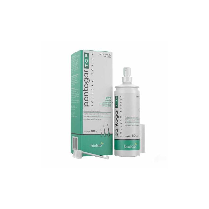 PANTOGAR TOP LOÇÃO ANTIQUEDA CAPILAR COM 80ML