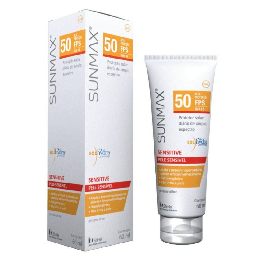 SUNMAX SENSITIVE FPS50 60ML
