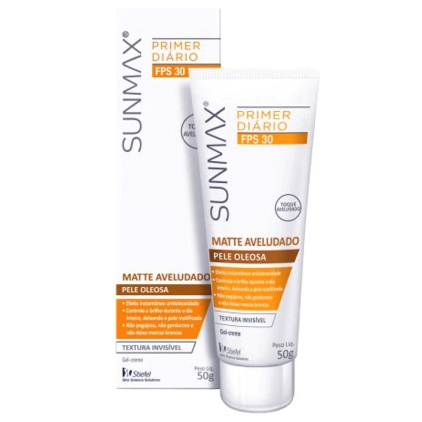 SUNMAX MATTE AVELUDADO FPS30 50G