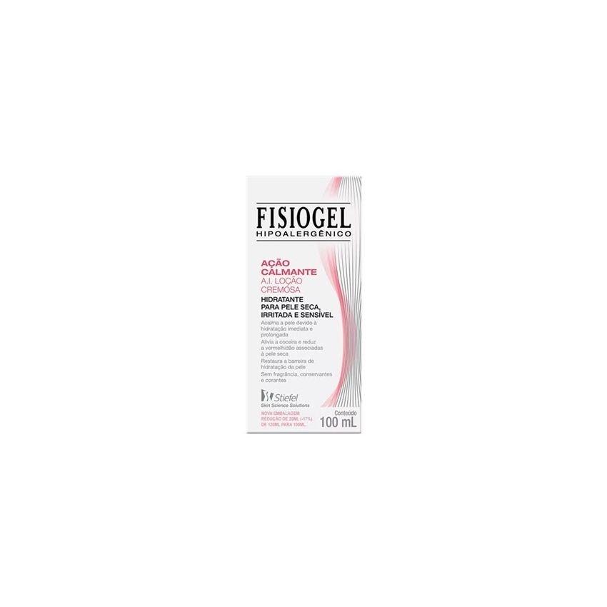  FISIOGEL A.I. AÇÃO CALMANTE LOÇÃO CREMOSA 100ML 