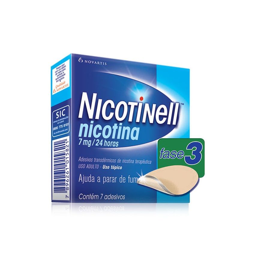 NICOTINELL 7MG COM 7 ADESIVOS